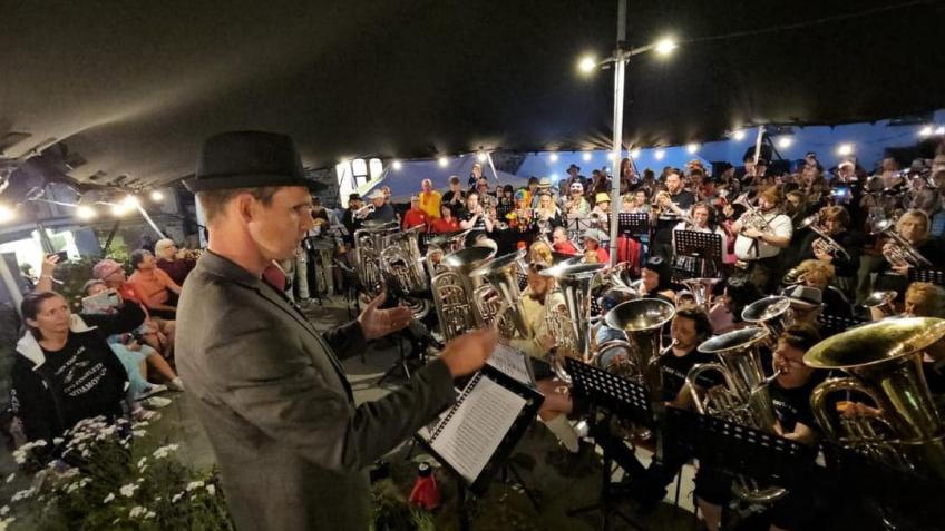 Chance to Conduct the Massed Bands