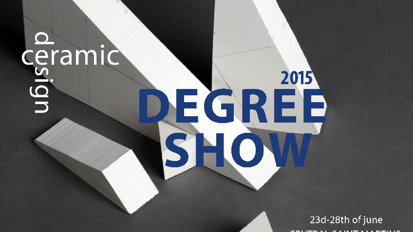 CSM Degree Show Fundraising 2015