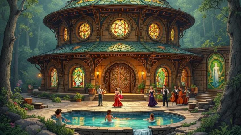Mytho-Poetic Roundhouse Temple: Arts, Land & Heal