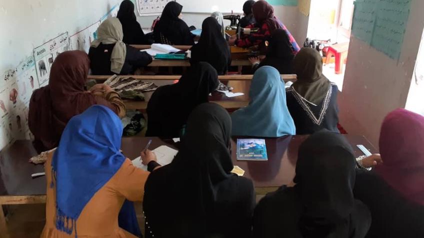 Afghan Female + Children Education Skill & Support