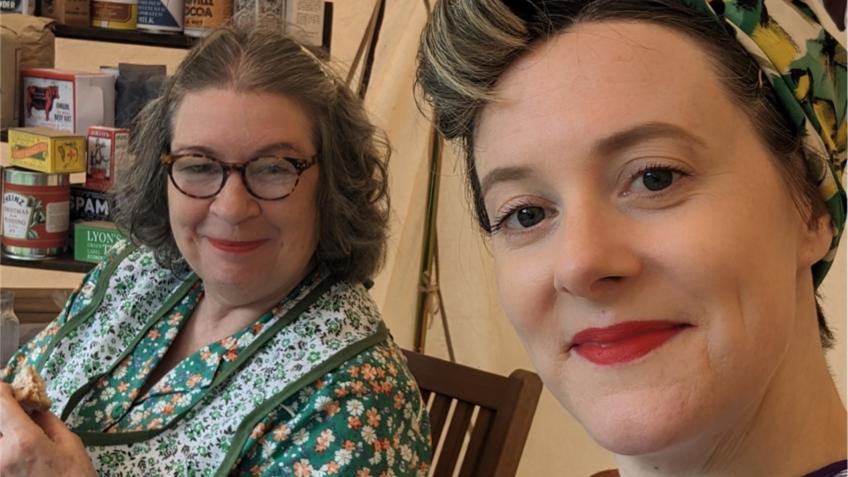 The Home Front Kitchen Girls Ration Challenge