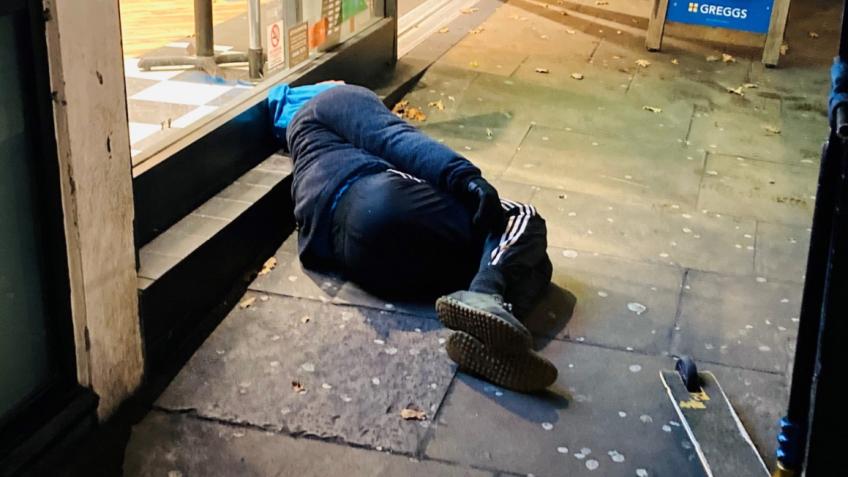 Helping homeless people.