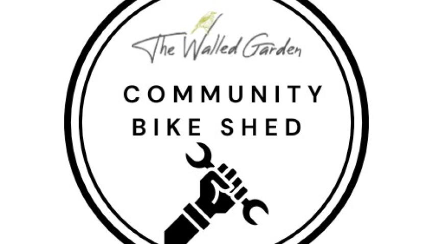 The Walled Garden Bike Shed