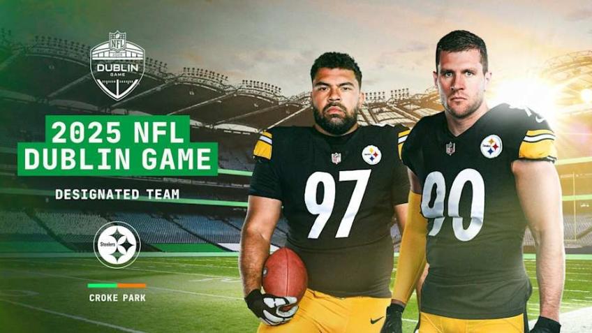 NFL Dublin Tickets. Steelers vs Vikings 28/09/25