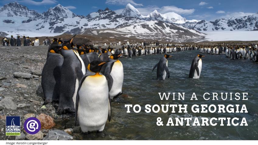 Win a cruise to South Georgia and Antarctica