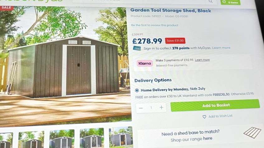 New shed fund