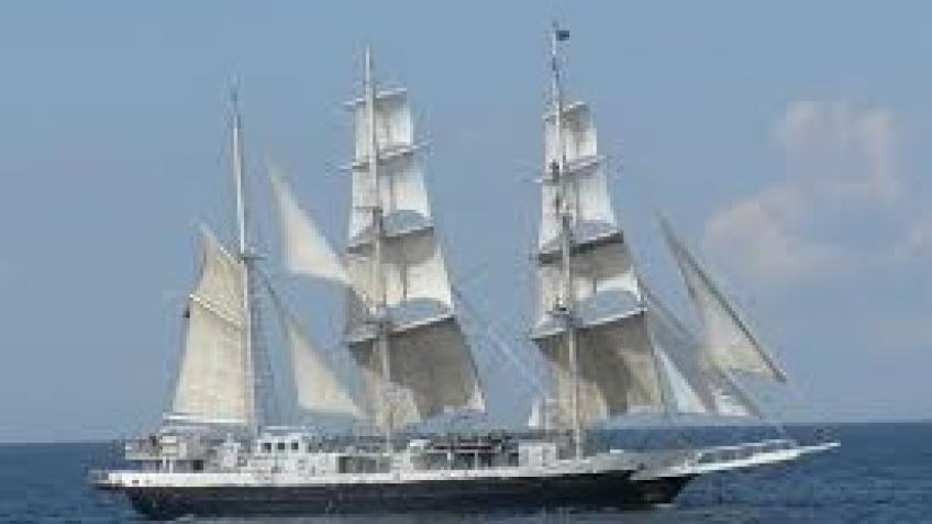 Tall Ship Lord Nelson, Sailing for everyone. UK.