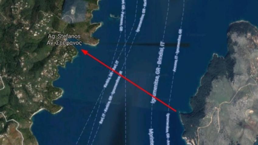 Swimming from Albania to Greece