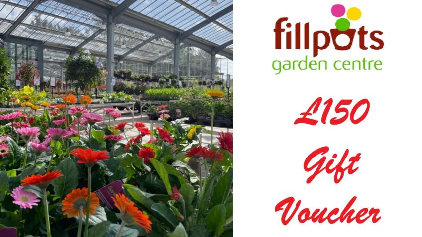 £150 Voucher for Fillpots Garden Centre