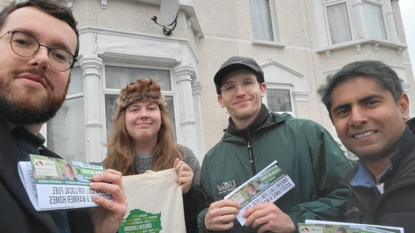 Help the Green Party Breakthrough in Thames View