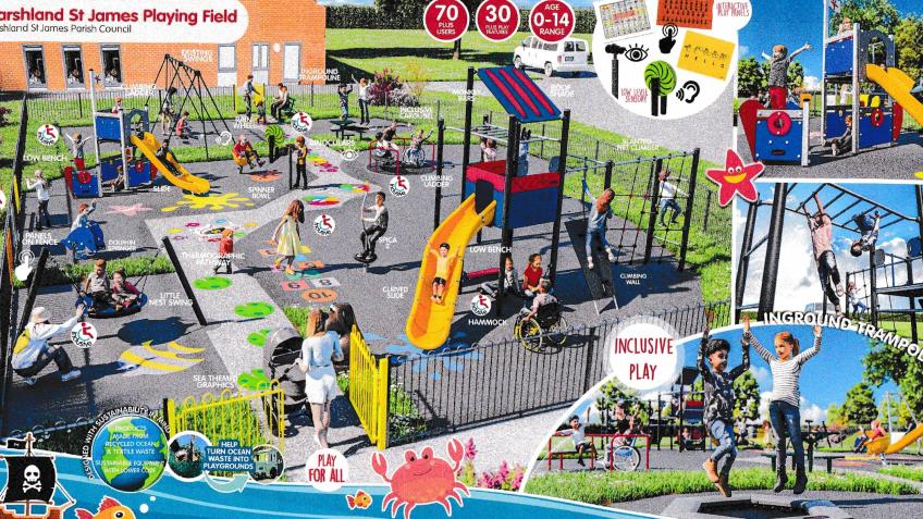 Marshland St James Inclusive Playground