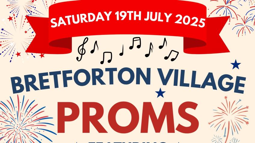 Fundraising for Bretforton Village Proms