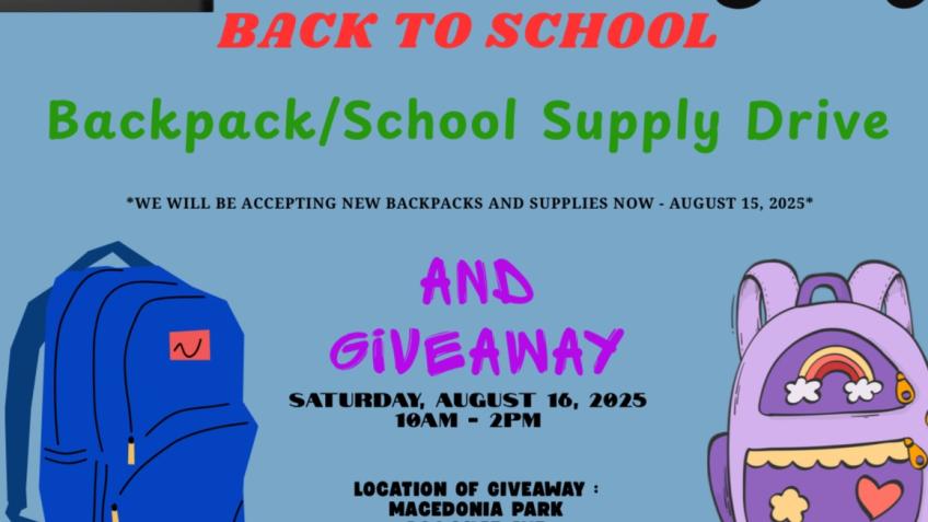 Greater Harvest first  back to school project