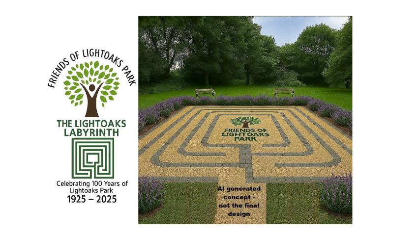 The Lightoaks Labyrinth - Celebrating 100 Years