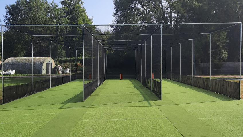 New 3-lane nets for Amersham Cricket Club