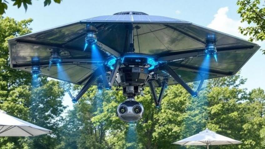 COOLEST DRONE EVER SHADE AND BREEZE
