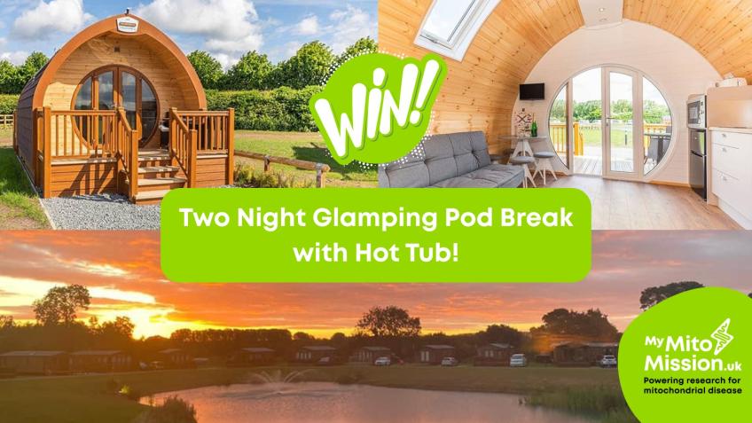 Win Two Nights in a Glamping Pod with Hot Tub! ✨