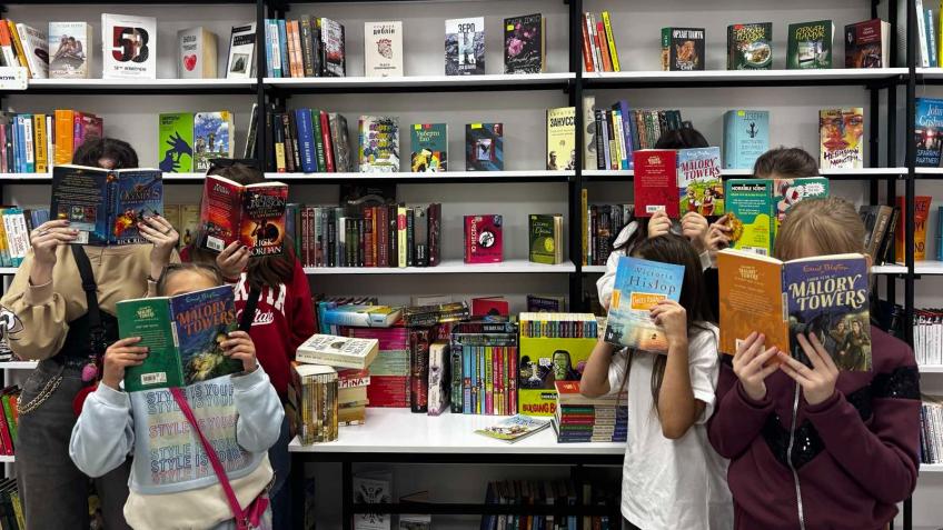 Books for Ukrainians from the UK to UA