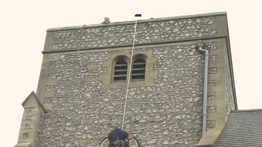 Repairs of All Saints Church Clock