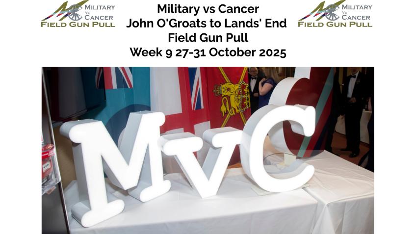 Week 9 John O'Groats to Lands' End Field Gun Pull