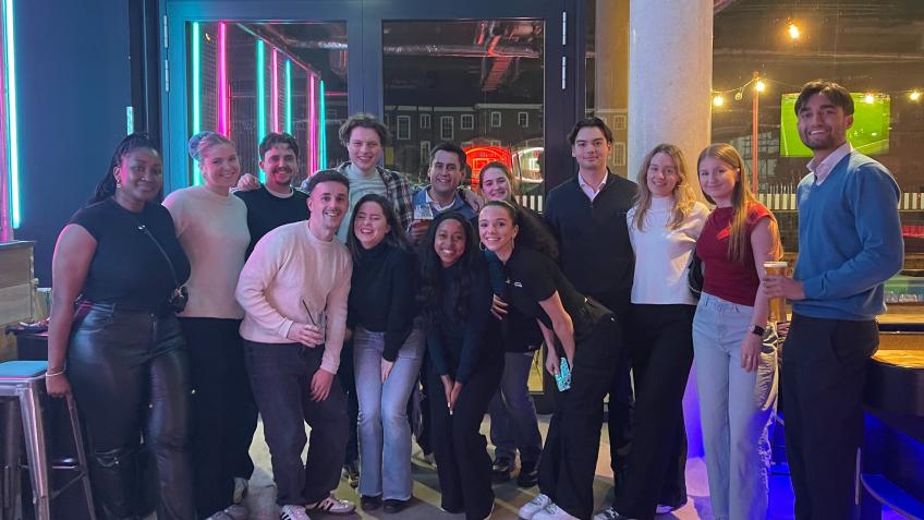 Commercial Grads LHR to LCY charity walk