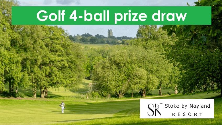 Stoke by Nayland Resort mid-week golf 4-ball