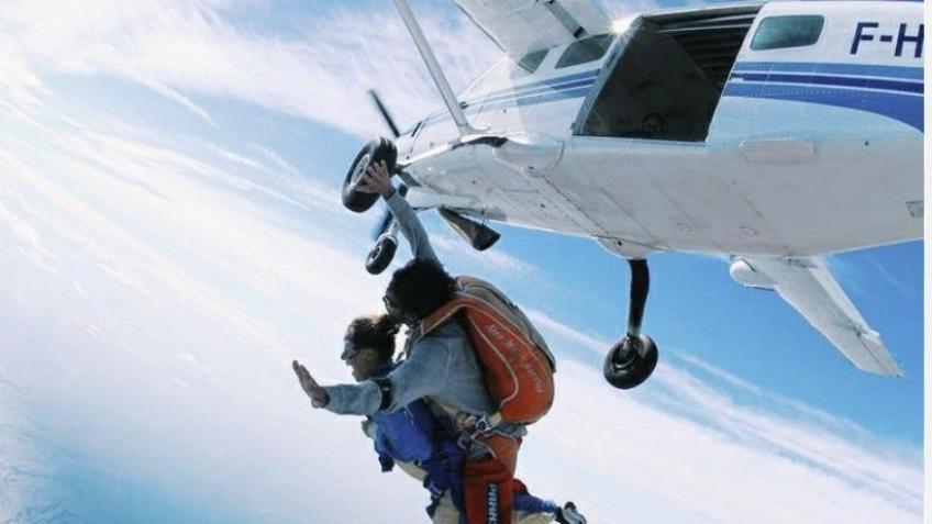 Freya’s Endo Skydive!