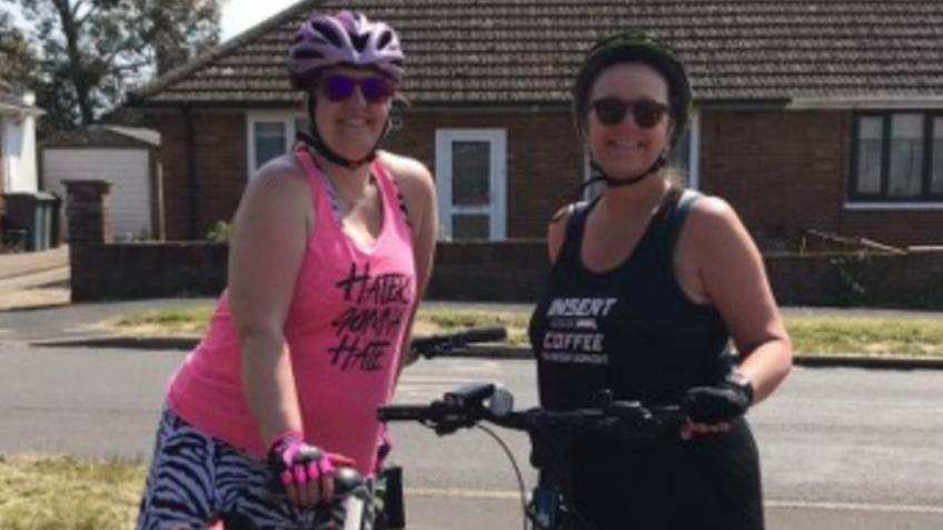 Karen Franks - Aviva Cycling Challenge 2025