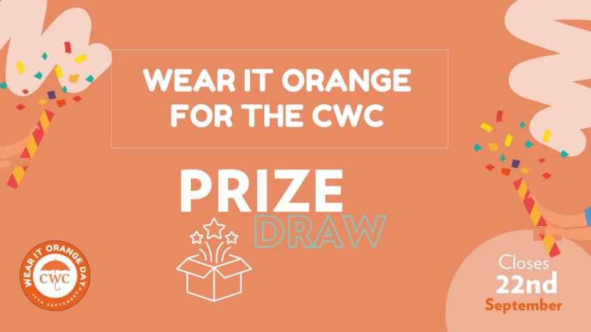 Wear It Orange for The CWC Prize Draw 2025