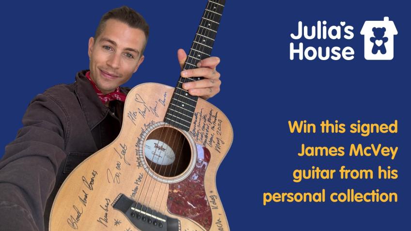 Win a signed James McVey guitar