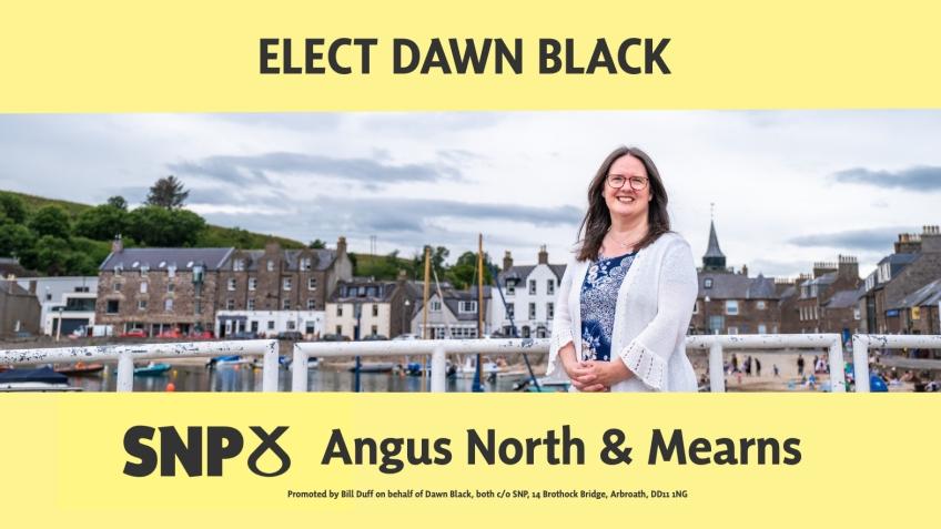 Elect Dawn Black SNP for Angus North & Mearns