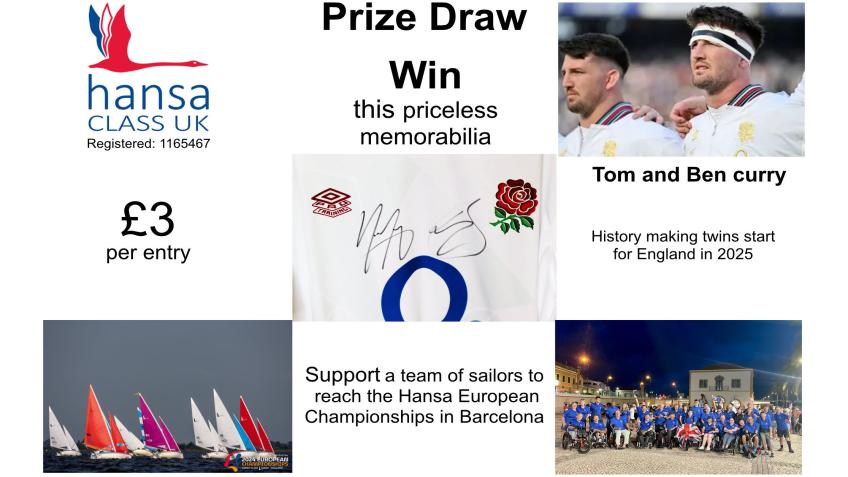 Ben and Tom Curry support Hansa UK Sailing Team