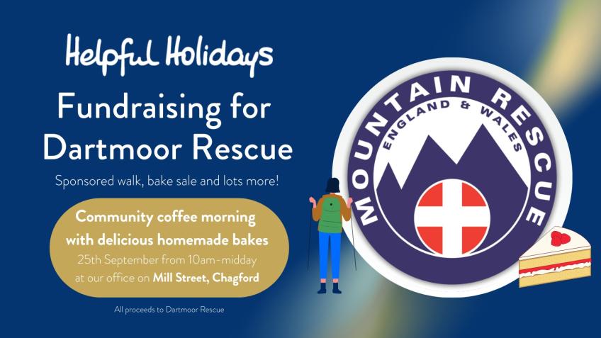 Helpful Holidays fundraising for Dartmoor Rescue - a Charities ...