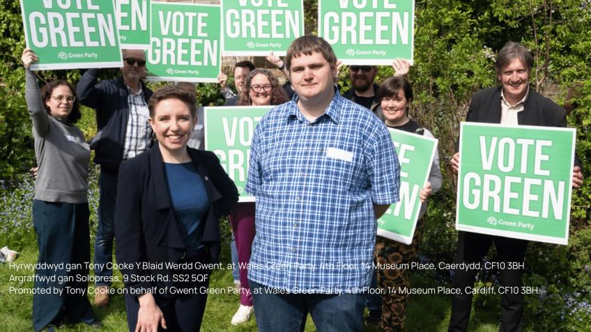 Get the Green Party on Caerphilly Ballot Papers