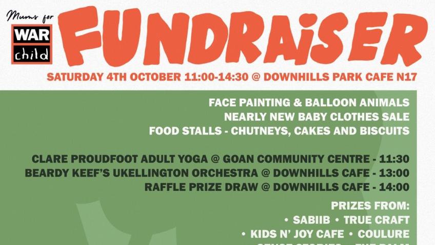 Mums for War Child - Fundraising Event, 4th Oct