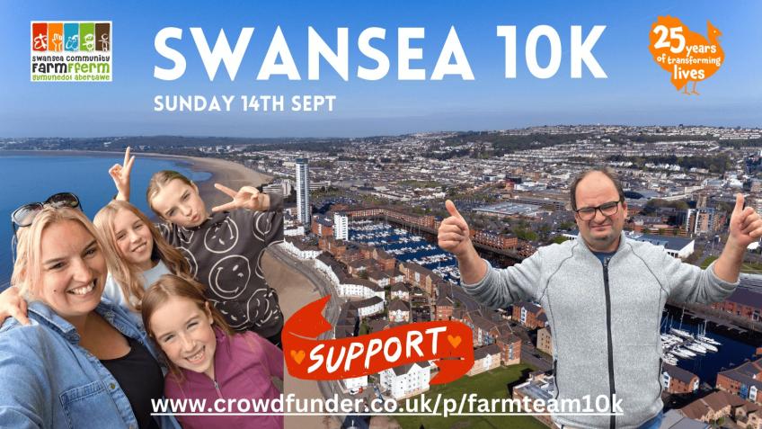 Running for the Farm: Swansea 10K Team Challenge