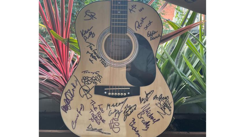Win a signed guitar - The Saw Doctors & more!