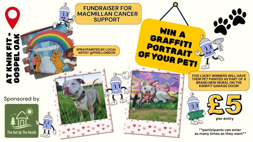 WIN A PORTRAIT OF YOUR PET!