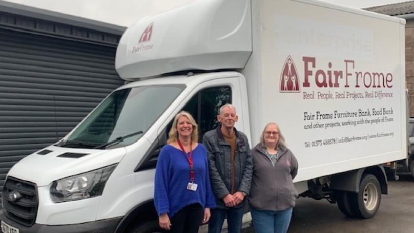 Furniture Bank van needs a new engine!