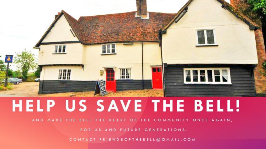 Save The Bell as a Community asset for Benington.