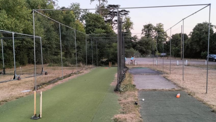 Taplow Cricket Club nets