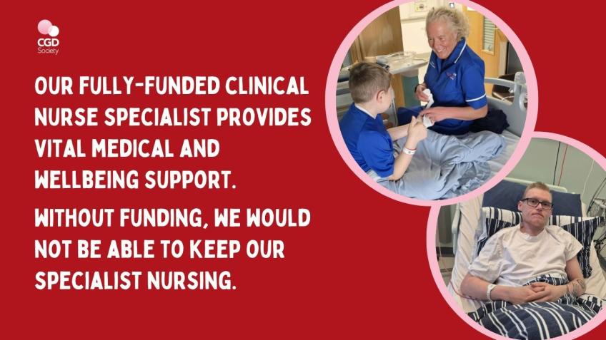 Fund CGD Society's Clinical Nurse Specialist