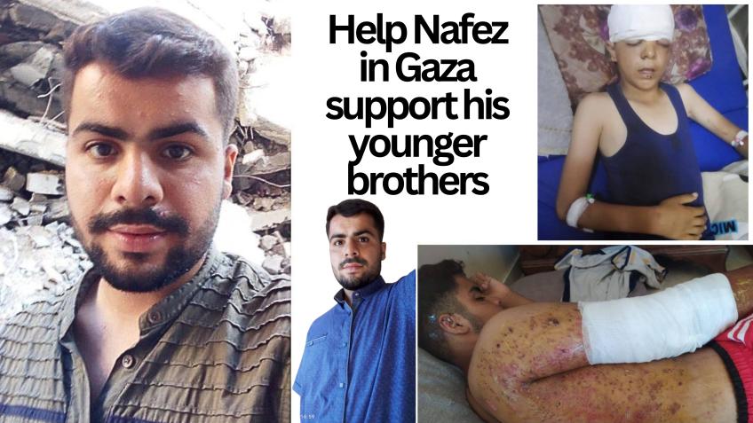 Help Nafez support his brothers in Gaza