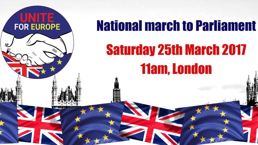 Unite for Europe - National march to Parliament