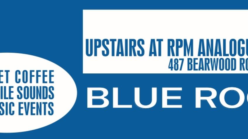Blue Room at RPM Analogue Audio- gourmet coffee, a