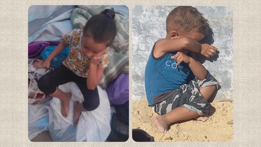 Alaa & her 2 toddlers need shelter & help to live!