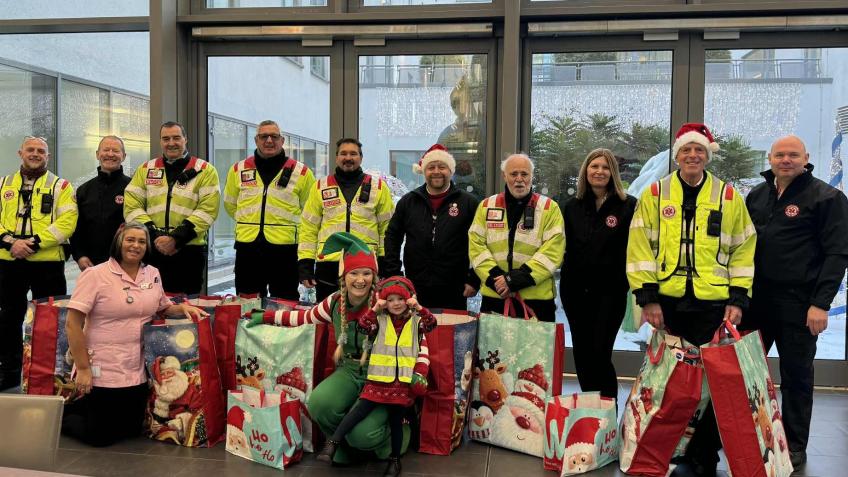 Blood Bikes Santa Run 2025
