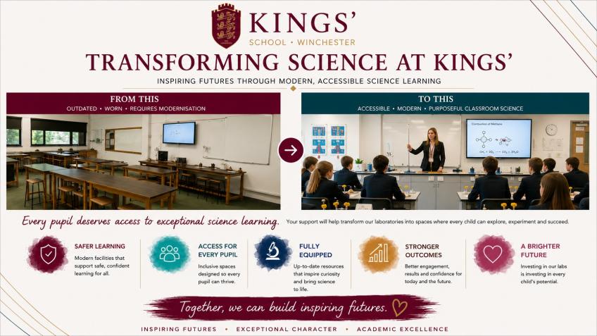 Kings' School Science Lab Refurbishment Project