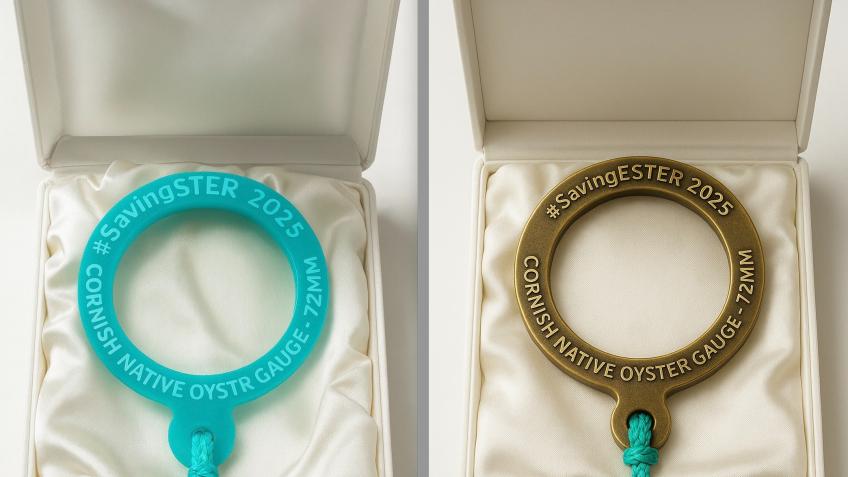 'Commemorative Oyster Gauges #SavingESTER 2025'