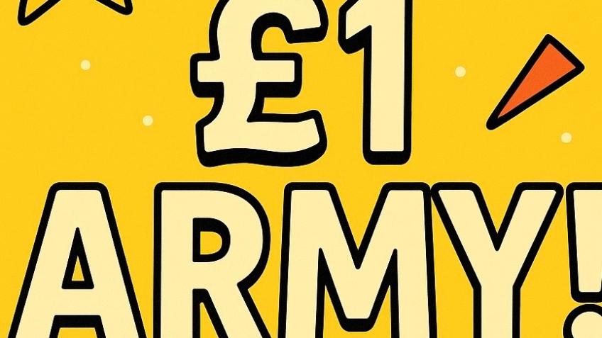 Ollie’s £1 Army!!!